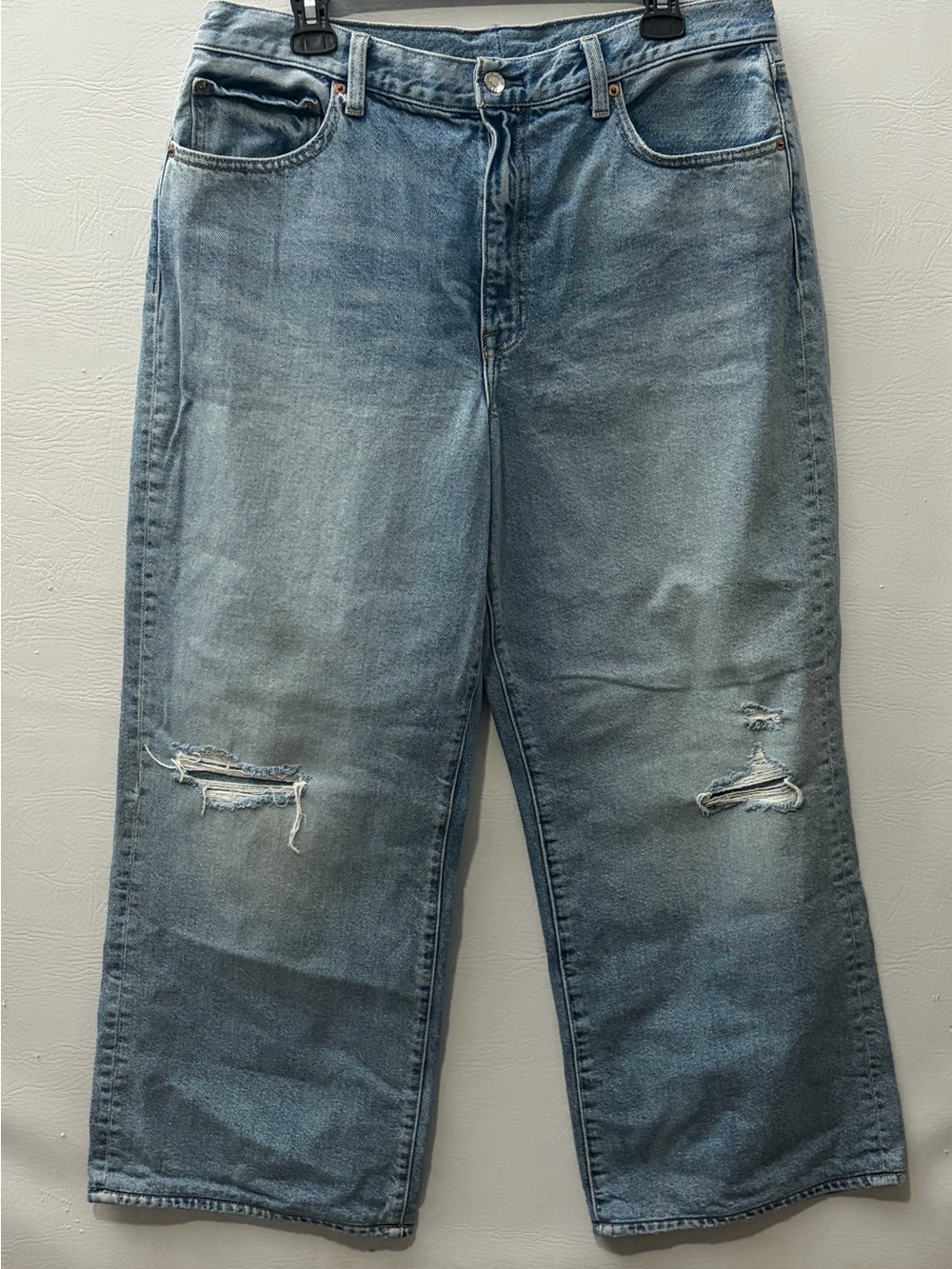 Pistola Hendrix High Rise Baggy Jeans 32 Short Cropped